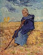 Vincent Van Gogh Die Hirtin oil painting reproduction